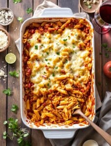 family friendly baked ziti