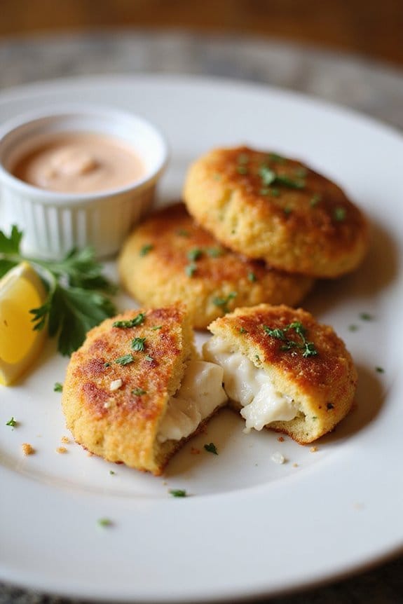 golden king crab cakes recipe