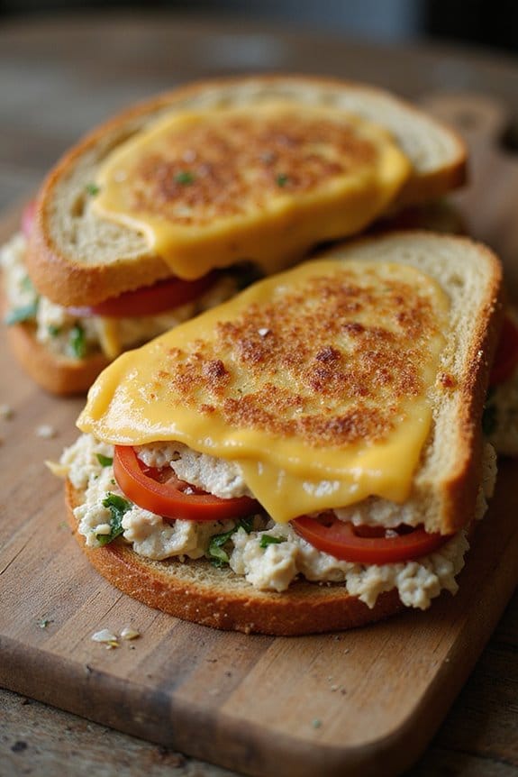 gooey tuna melt assembly instructions
