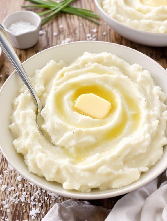 heart melting fluffy mashed potatoes