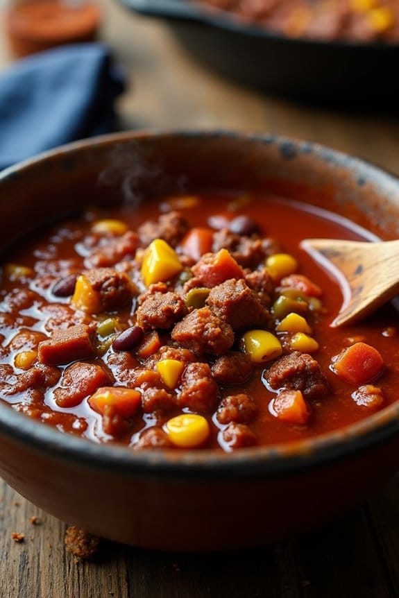hearty beef chili recipe