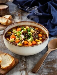 hearty beef vegetable soup