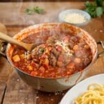 hearty family meat sauce