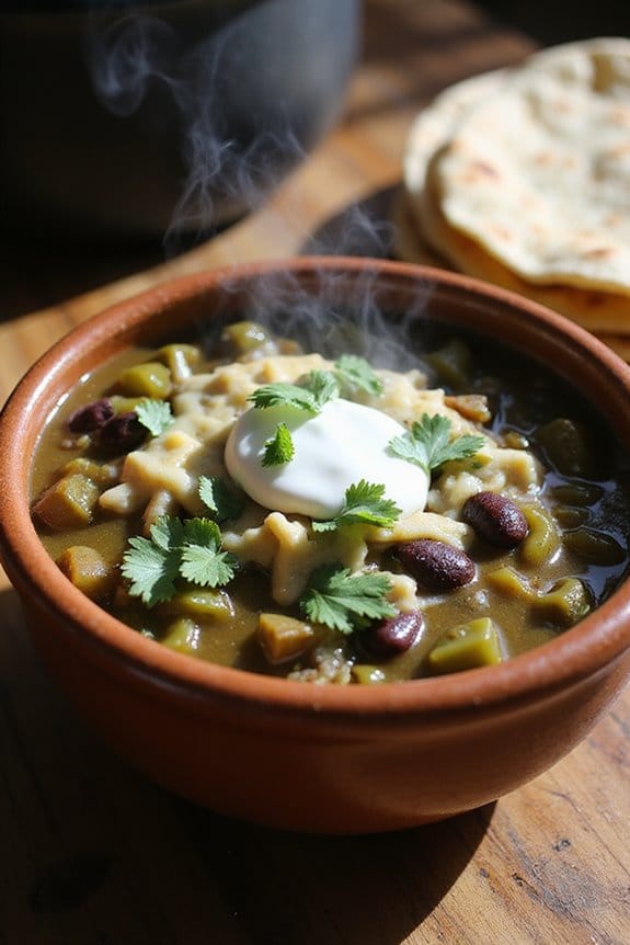 hearty green chili recipe