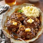 hearty hamburger steak recipe