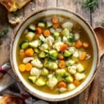 hearty soup for comfort