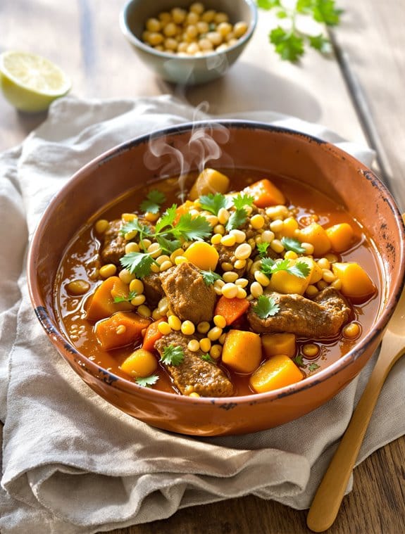 hearty spiced beef stew