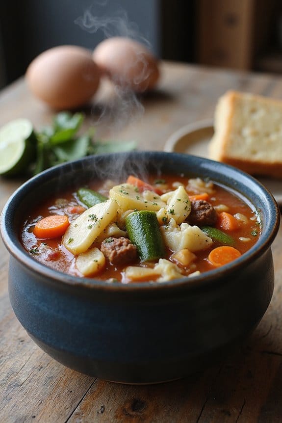 hearty vegetable beef soup