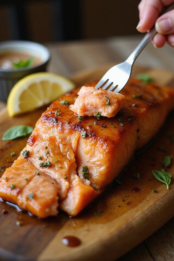 honey glazed grilled salmon recipe