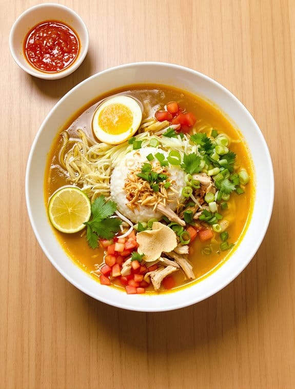 indonesian chicken soup recipe