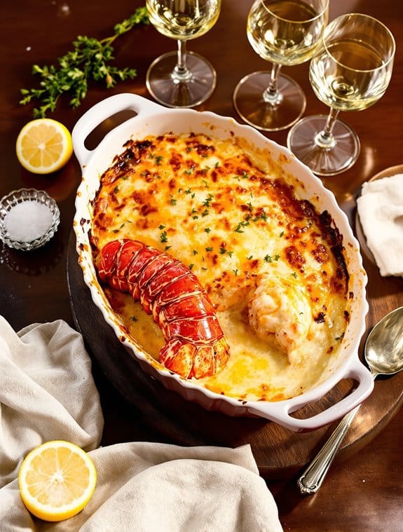 indulgent seafood culinary delight