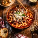 italian sausage minestrone soup