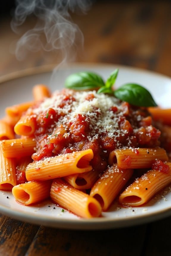 layering flavors in amatriciana