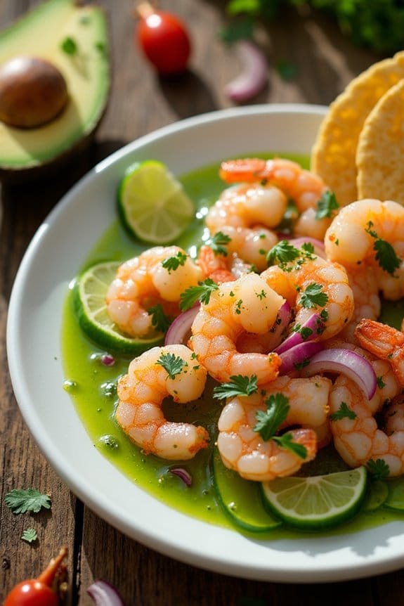 marinate shrimp with lime