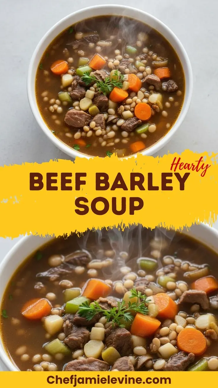 Hearty Beef Barley Soup Recipe for Cold Days Beef Barley Soup