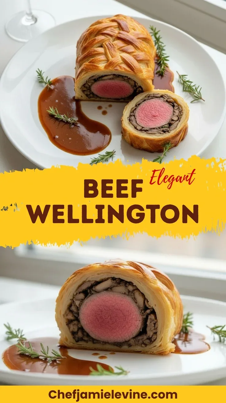 Golden Beef Wellington Recipe for Special Occasions Beef Wellington