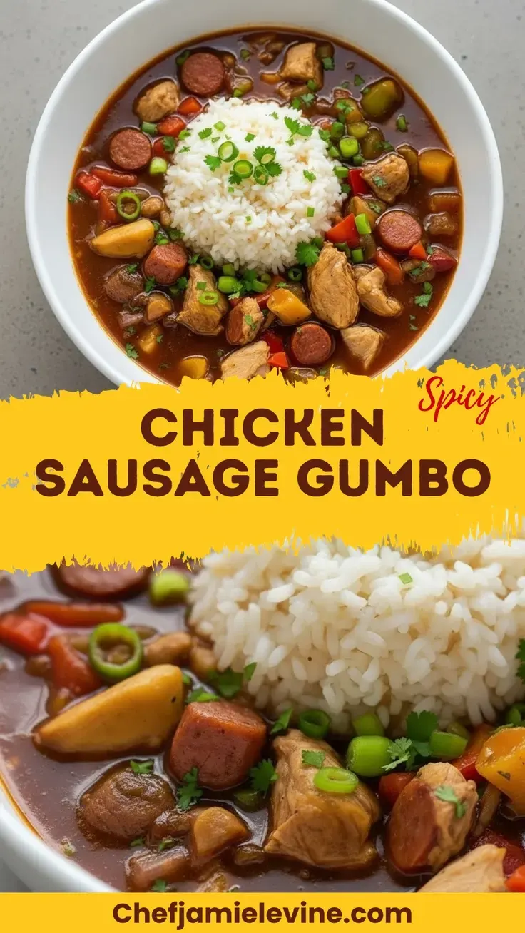 Chicken Sausage Gumbo