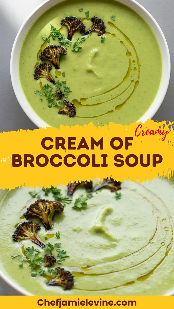 Cream of Broccoli Soup