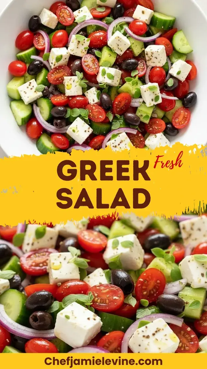 authentic greek salad recipe
