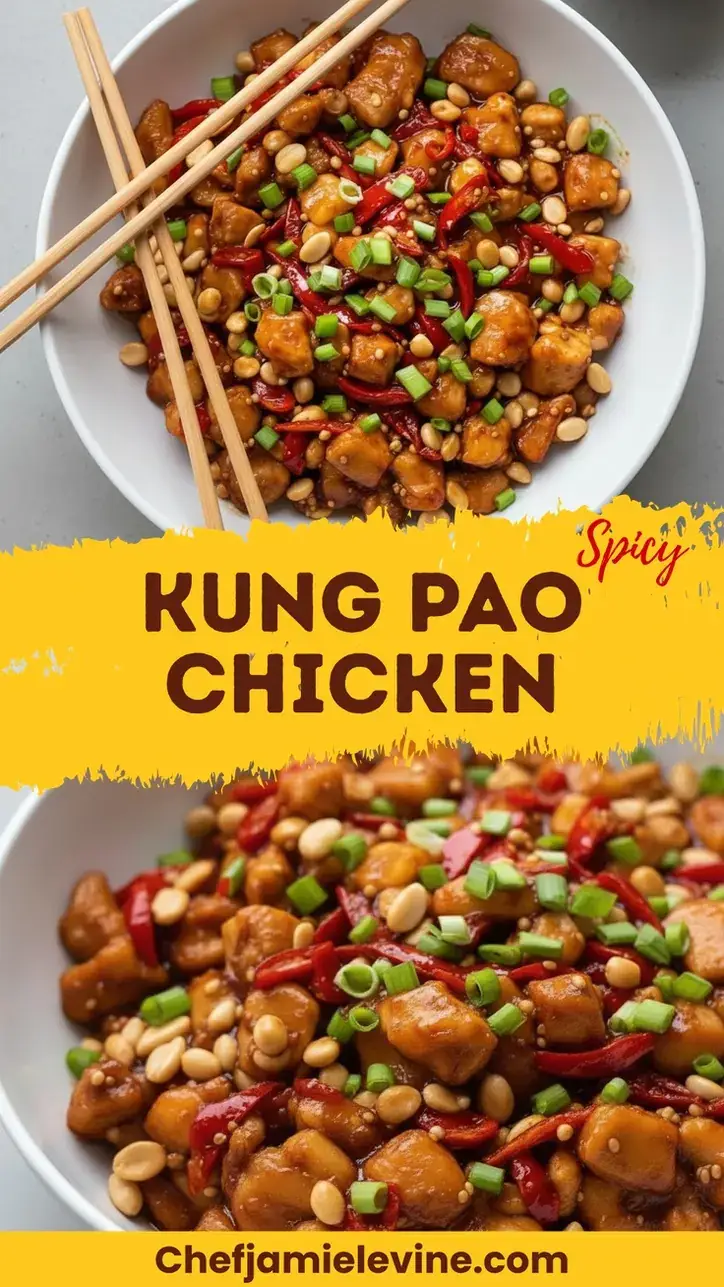 authentic kung pao chicken preparation