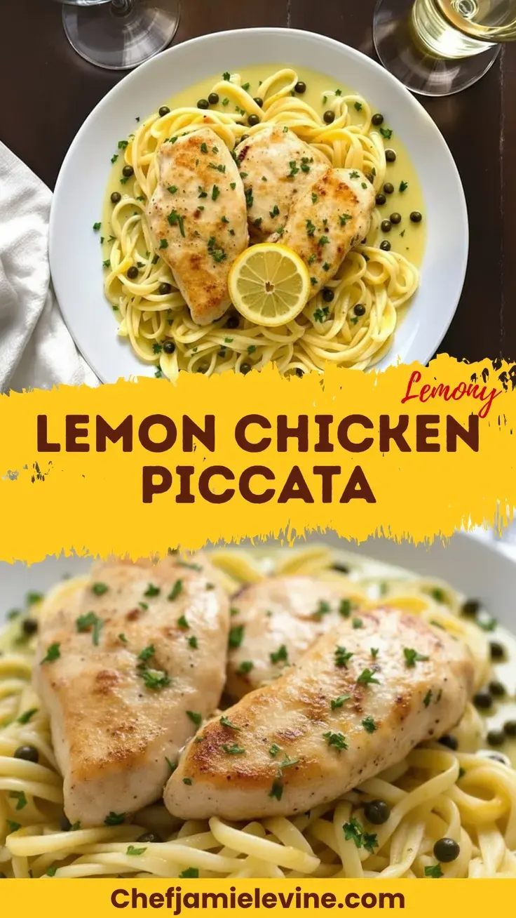 Lemon-Kissed Chicken Piccata Recipe for Romance Lemon Chicken Piccata