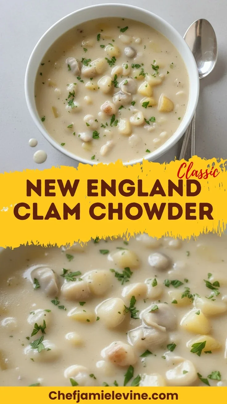 creamy new england clam chowder