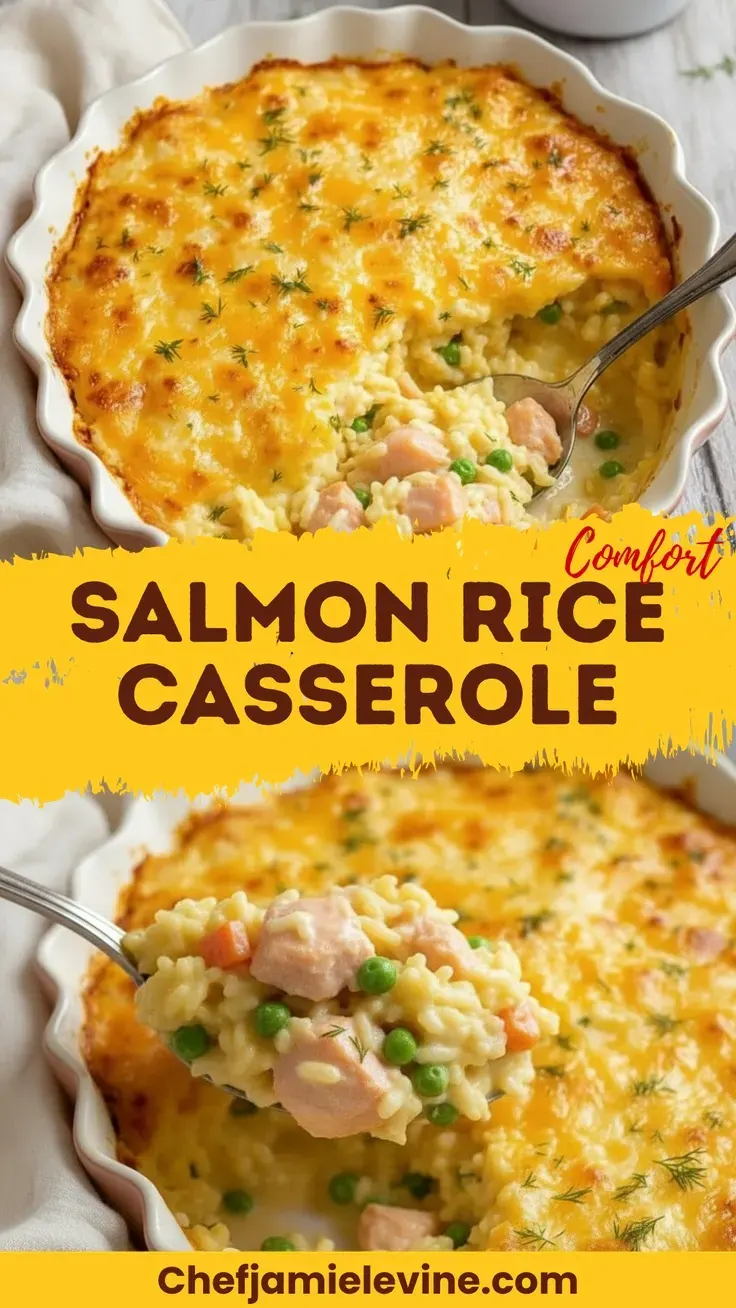 Comfort Salmon Rice Casserole Recipe Salmon Rice Casserole