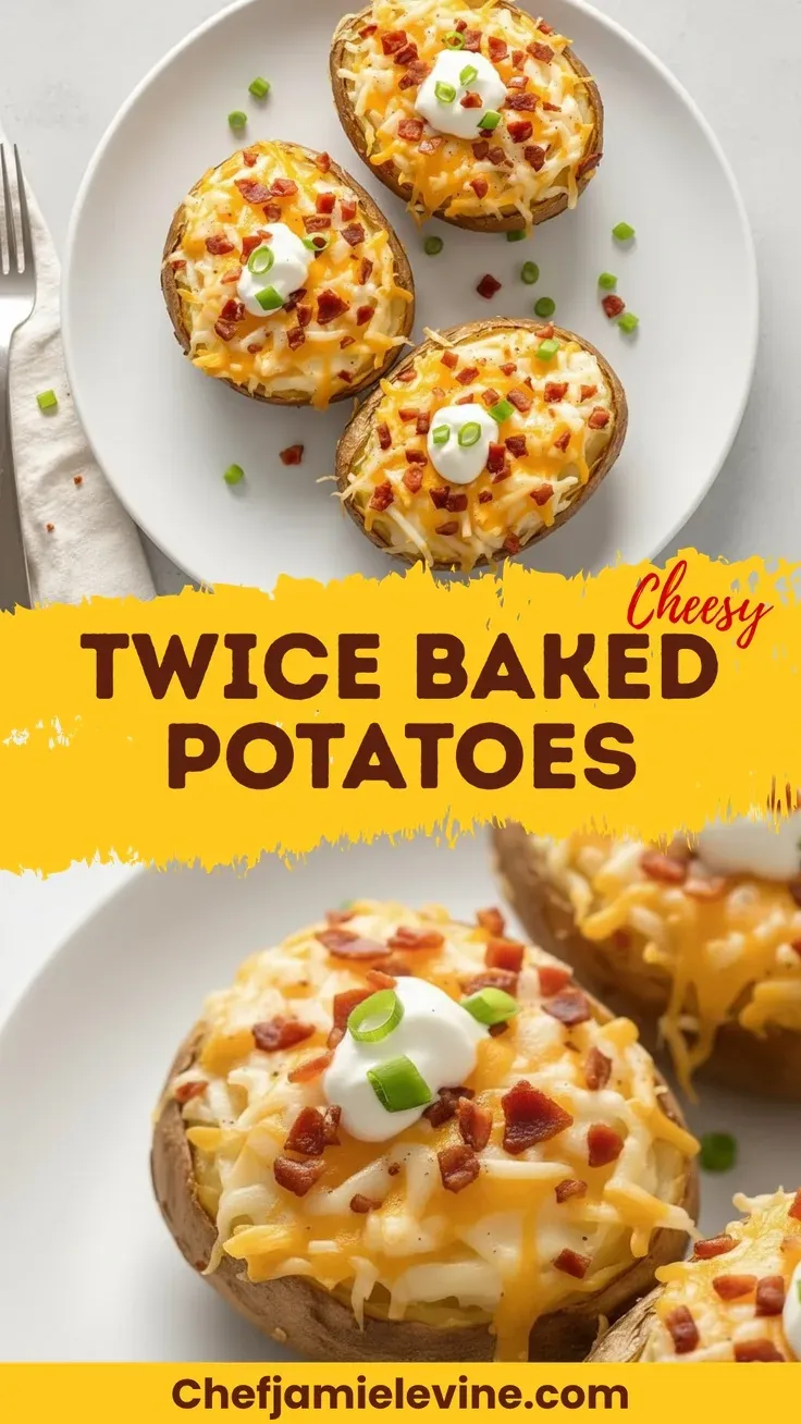 Crispy Bacon Twice Baked Potato Recipe Twice Baked Potatoes