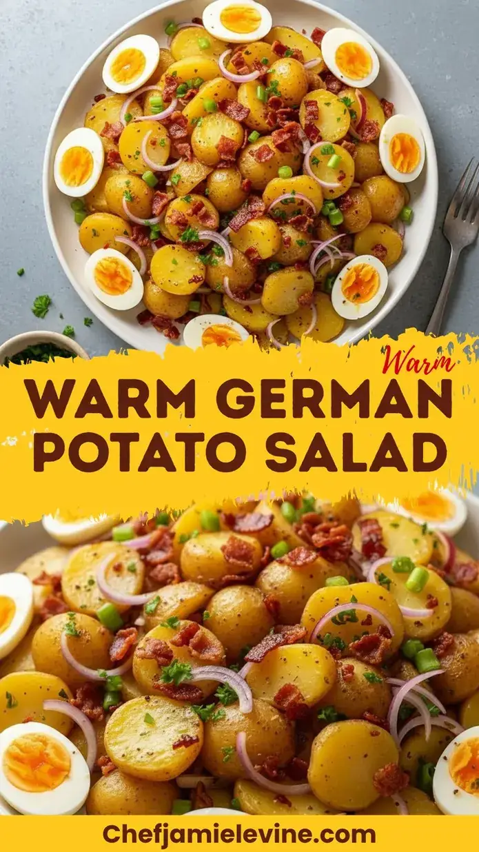 Warm German Potato Salad