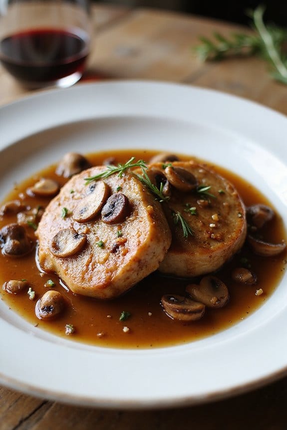 quick flavorful veal dish