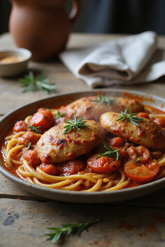 rustic chicken cacciatore recipe