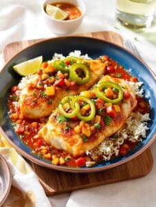 sablefish with mediterranean spices