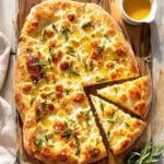savor rustic pizza bianca