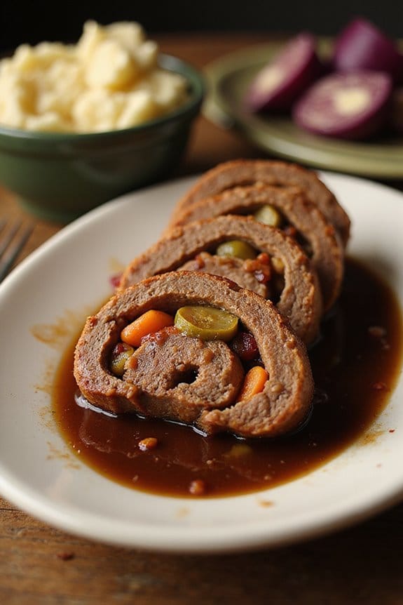 savory beef rolls recipe