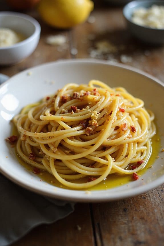 simple delicious pasta preparation