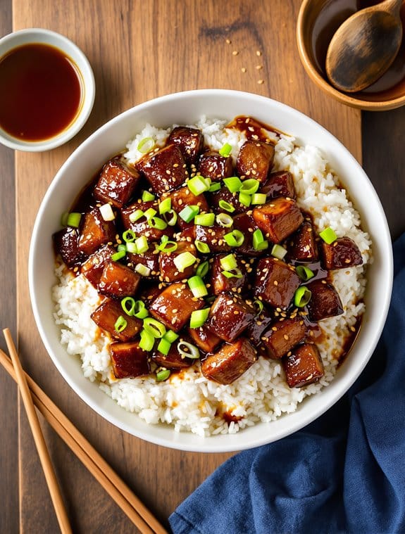 sizzling smoky korean beef