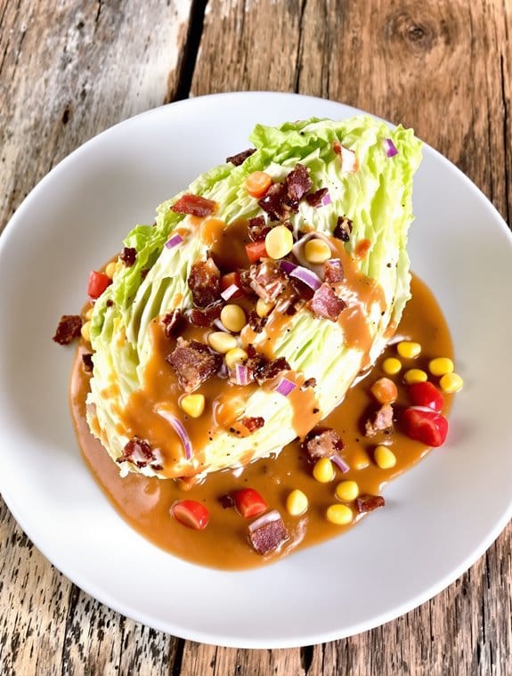 smoky barbecue ranch salad