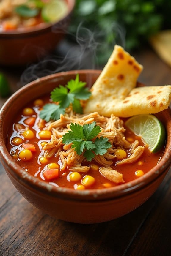 smoky chipotle chicken soup