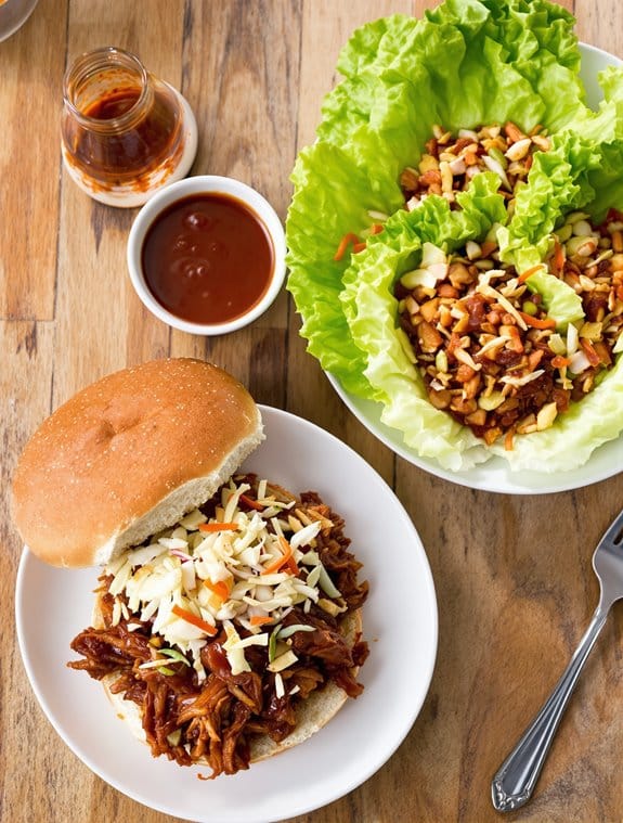 smoky pulled chicken comfort