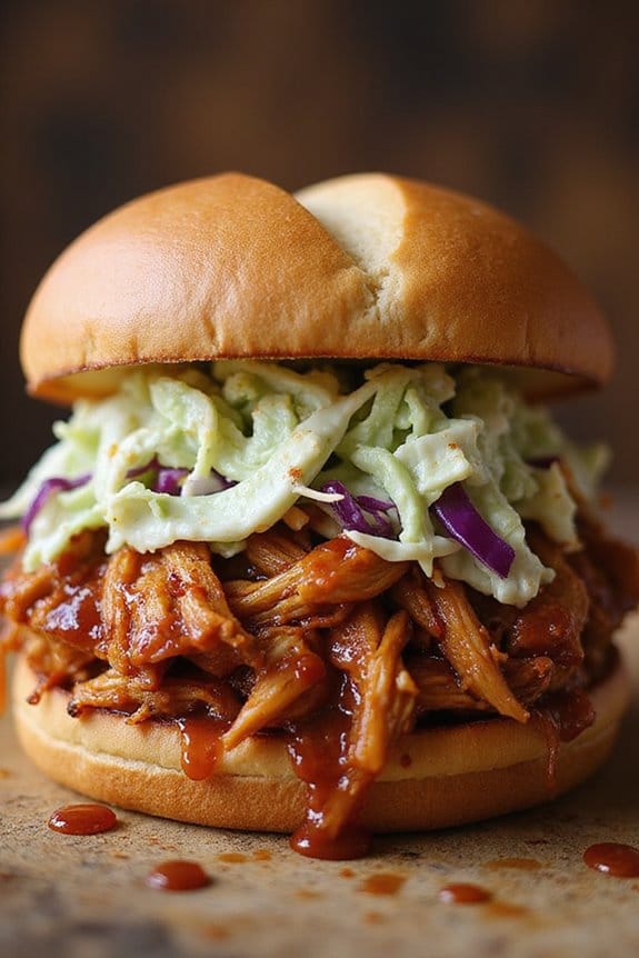 smoky pulled chicken recipe