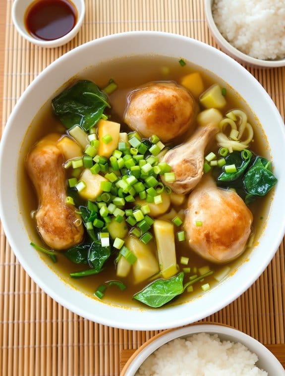 soul warming filipino chicken soup