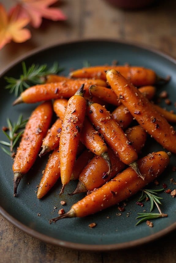 spiced carrots cooked perfectly