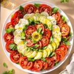 summer caprese salad delight