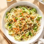 summer udon salad recipe
