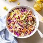 sweet pickle coleslaw recipe