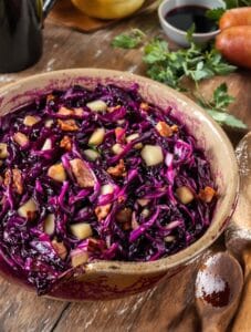 sweet tangy red cabbage recipe