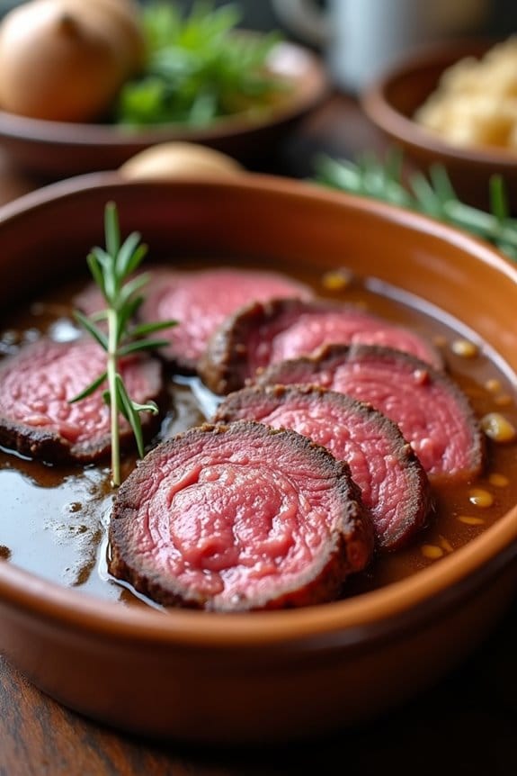 tender eye of round roast