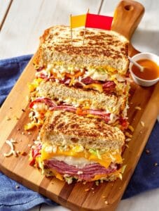 triple decker sloppy joe delight