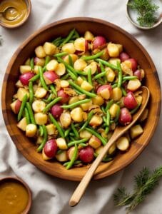warm german potato salad