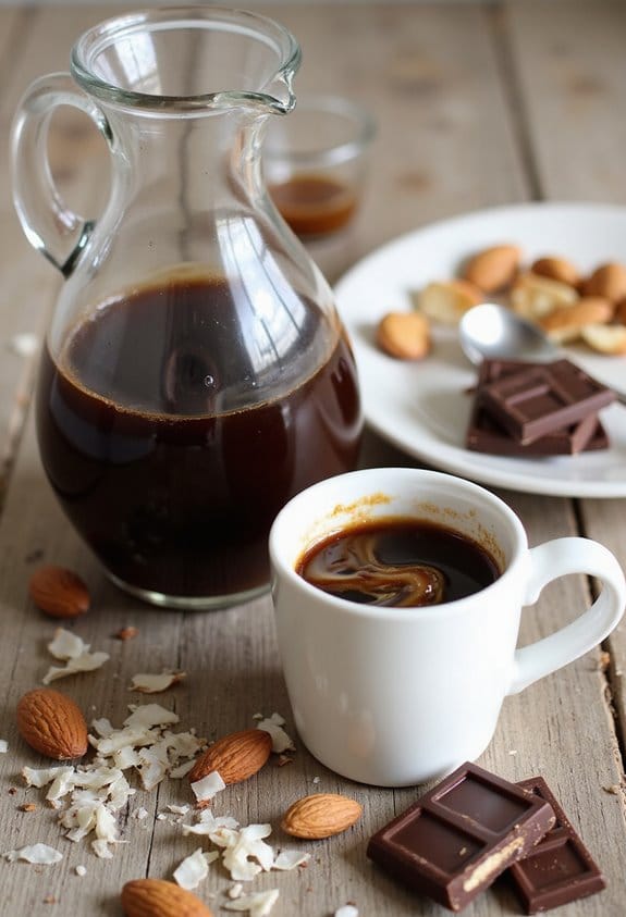 almond joy syrup preparation